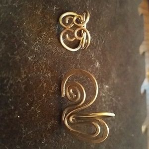 Large silver wire ring from Greece